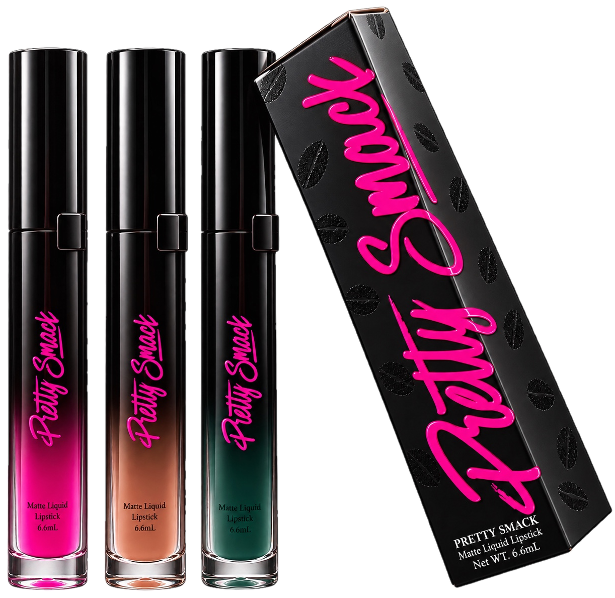 Midnight Matte liquid lipstick tube and box