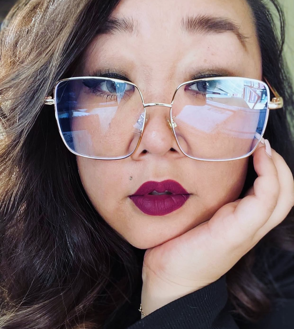Enticing — ripe raspberry berry matte lipstick