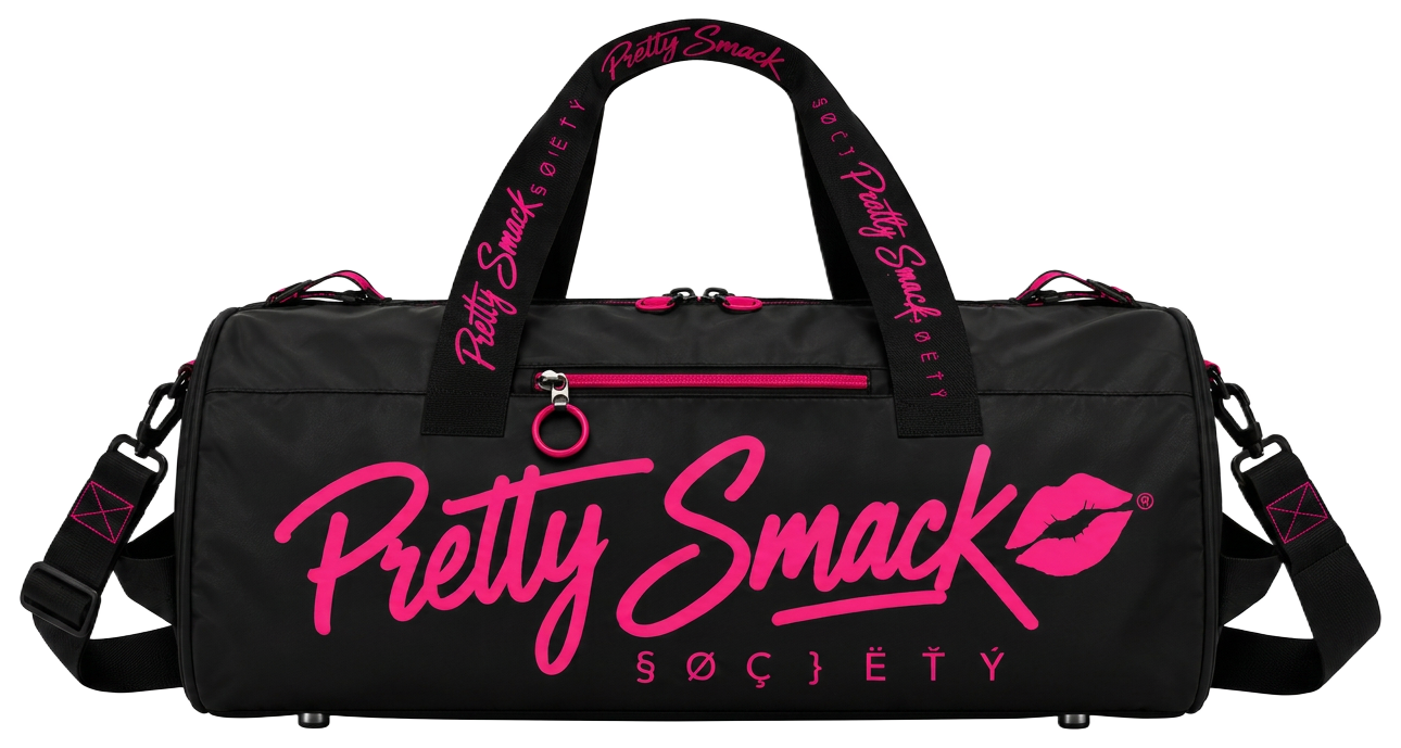 Pretty Smack Society Duffel Bag — Noir Neon