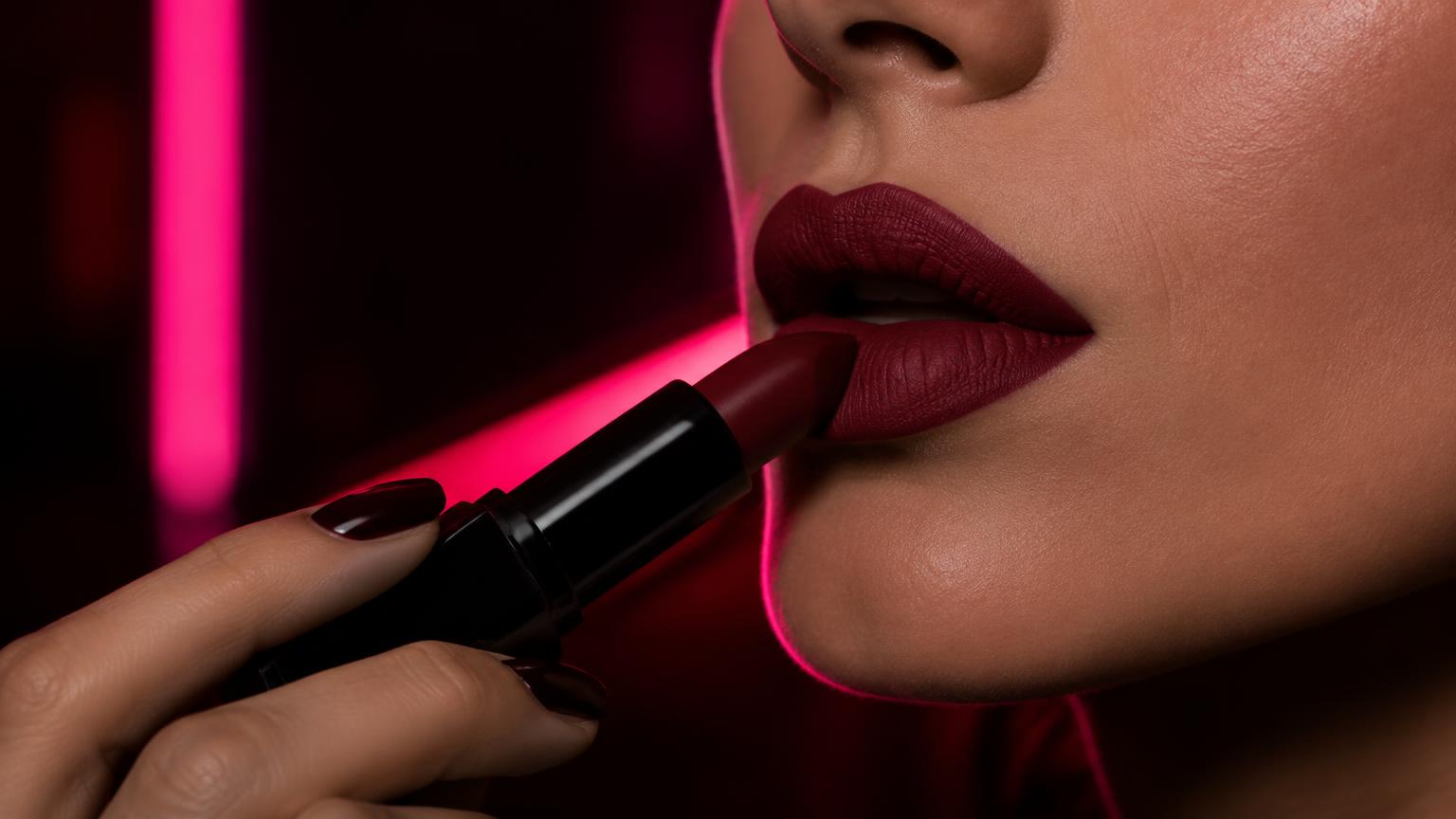 How to Apply Matte Lipstick Without Cracking